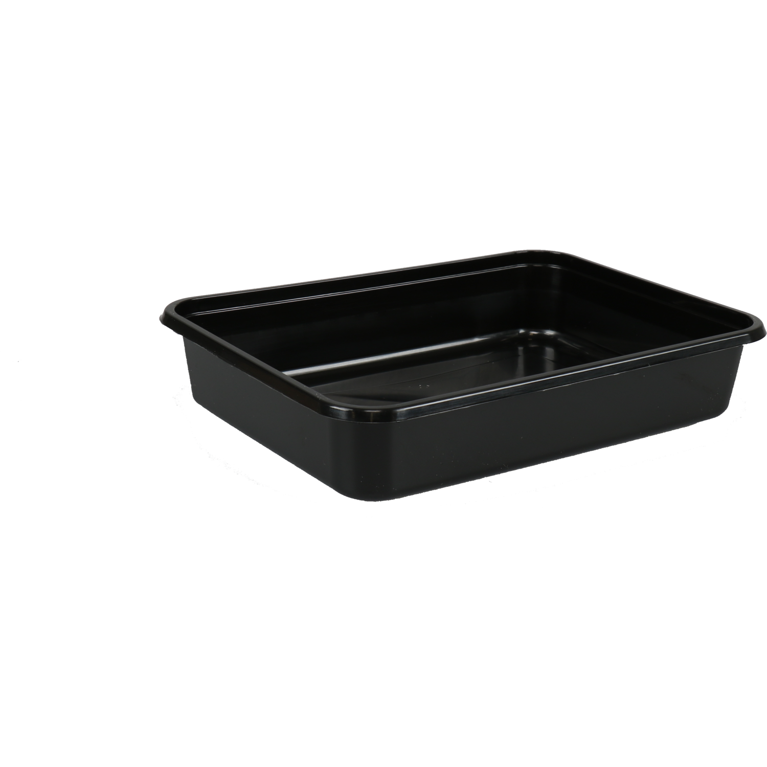 Bak, PP, 500ml, kilobak, 182x135x35mm, zwart 1