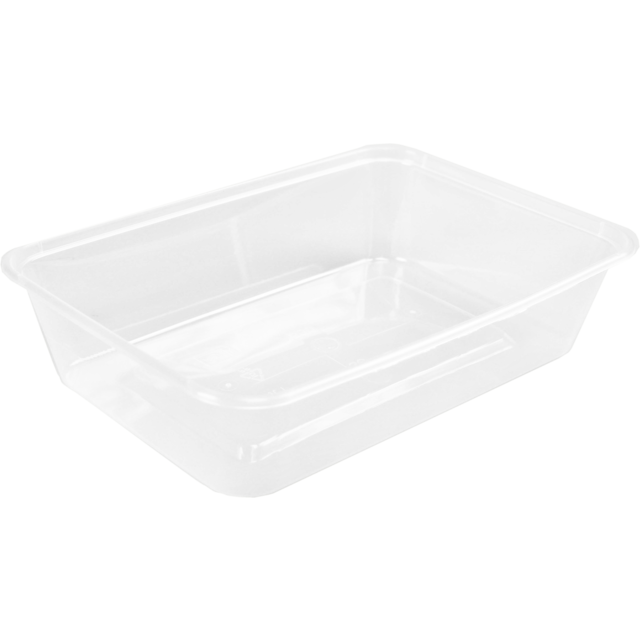 Bak, PP, 500ml, 172x120x35mm, transparant 1