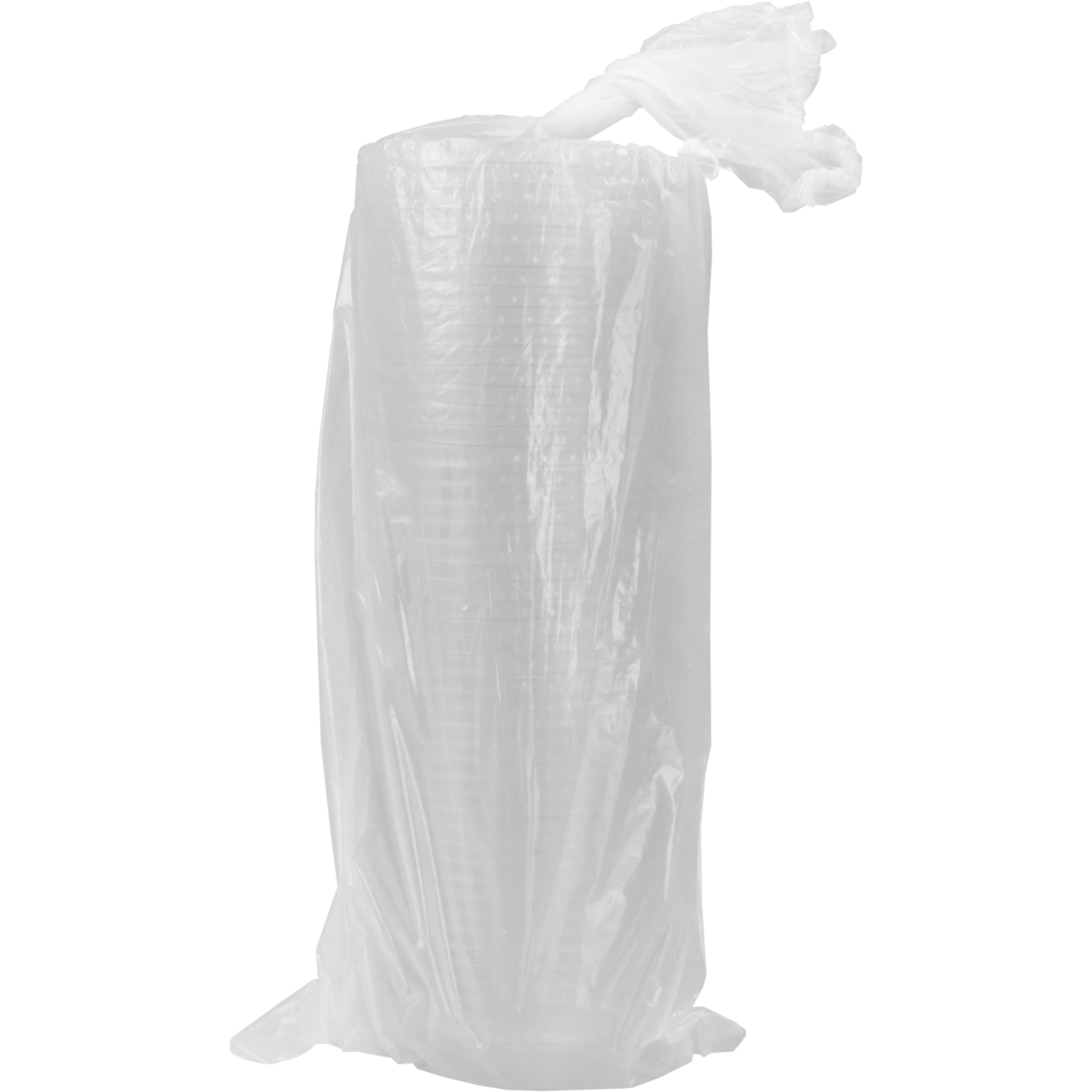 Deksel, voor beker en voetkuipje, PP, rond, hoog, Ø95mm, transparant 6