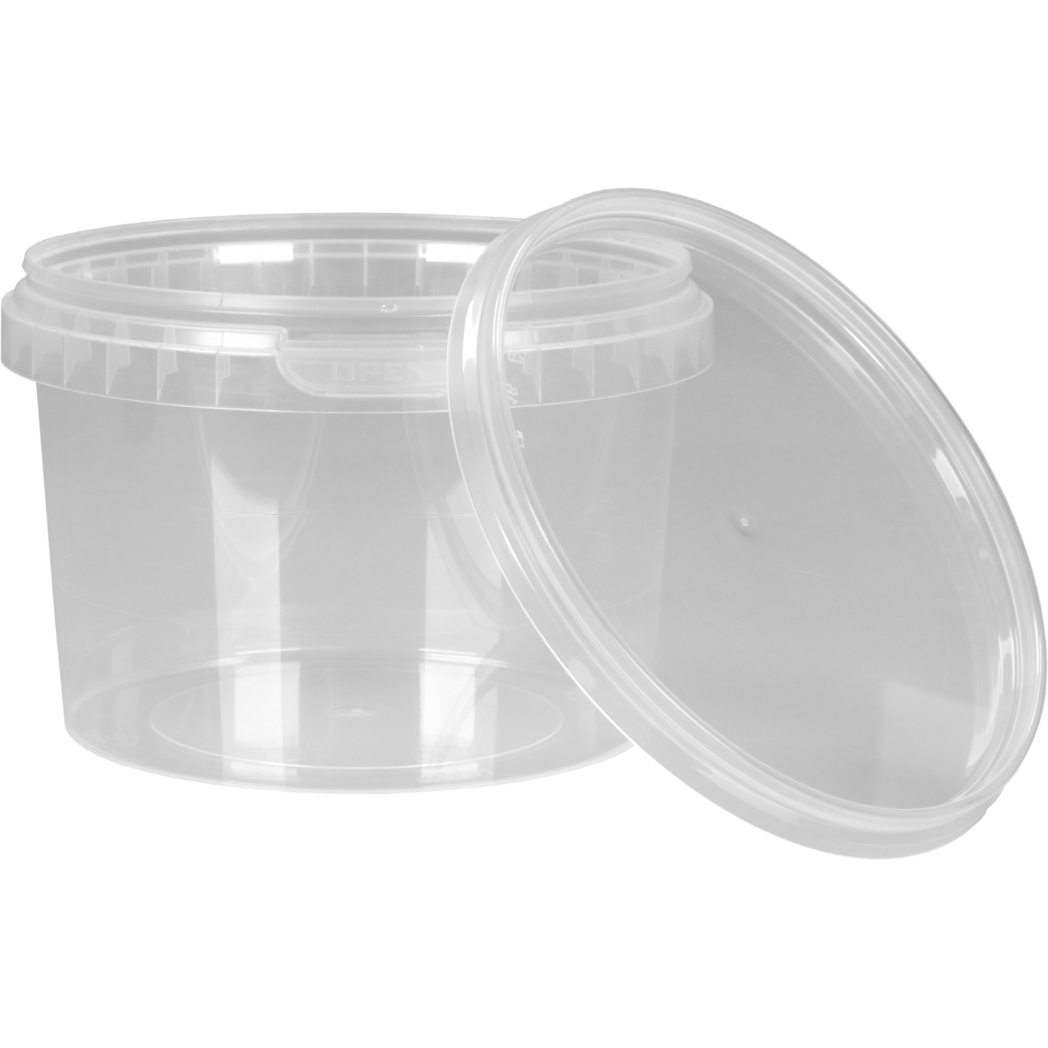 Cup, met deksel, 565ml, Ø 118mm, pP, transparant 2