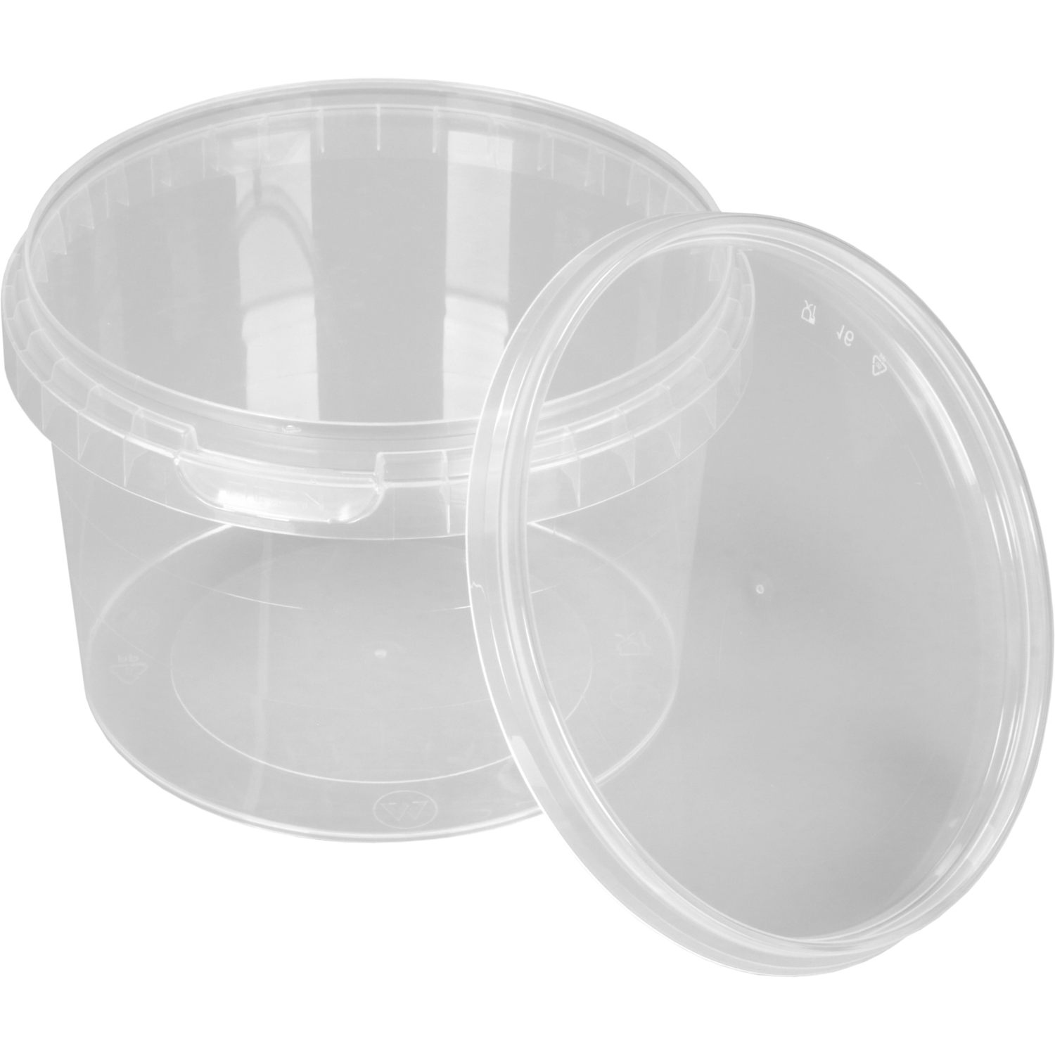 Cup, met deksel, 565ml, Ø 118mm, pP, transparant 3