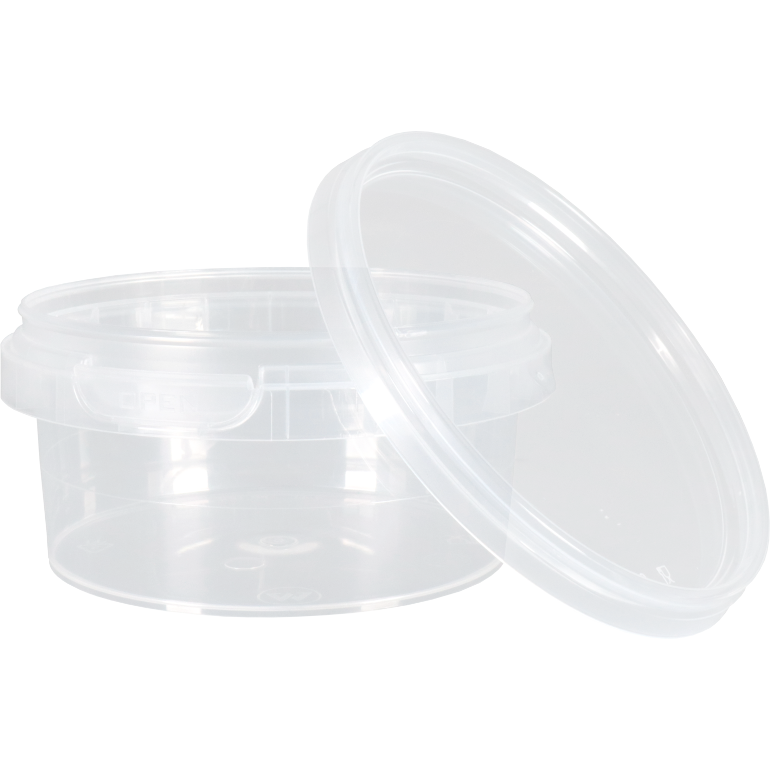 Cup, met deksel, 180ml, Ø 95mm, pP, transparant 2
