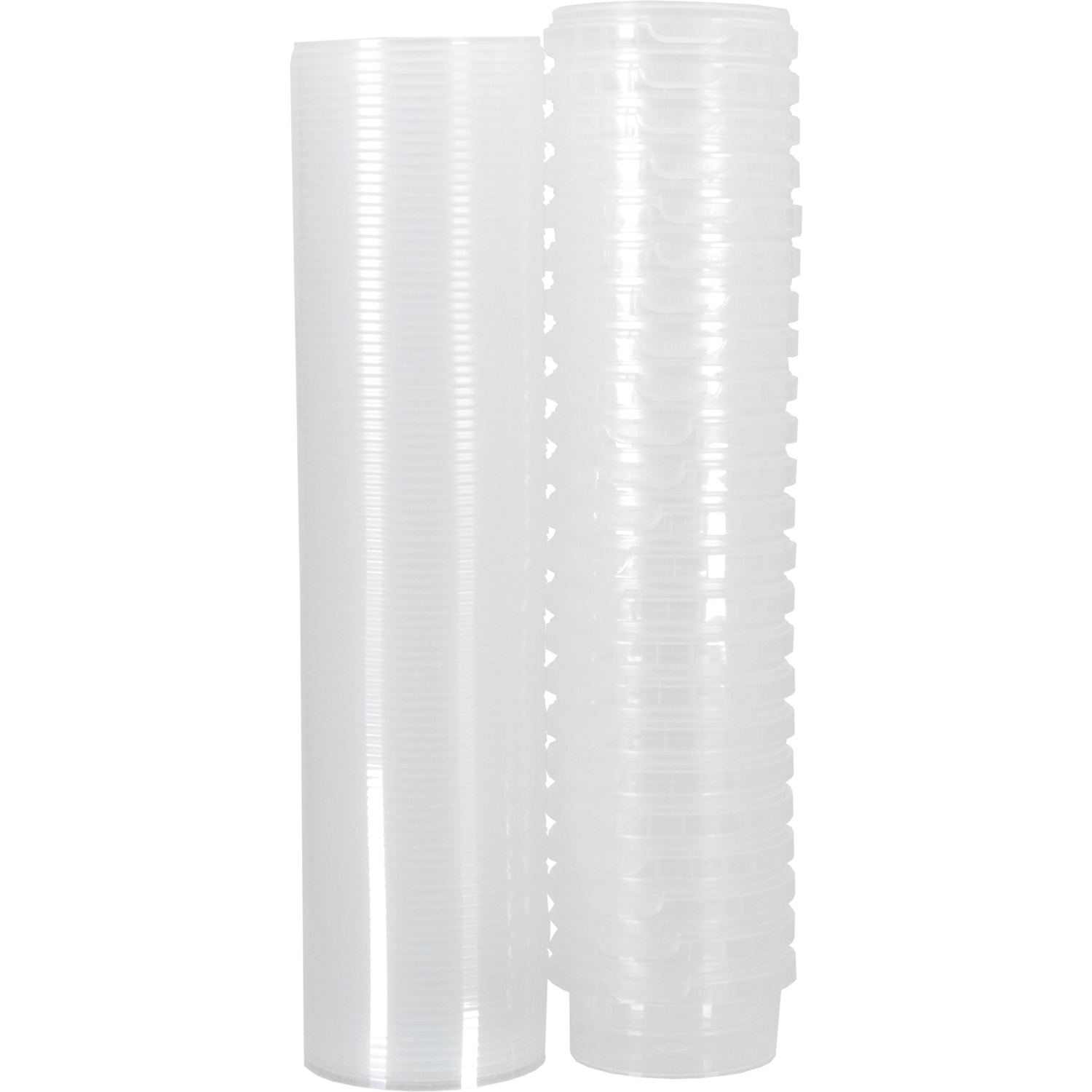 Cup, met deksel, 180ml, Ø 95mm, pP, transparant 4