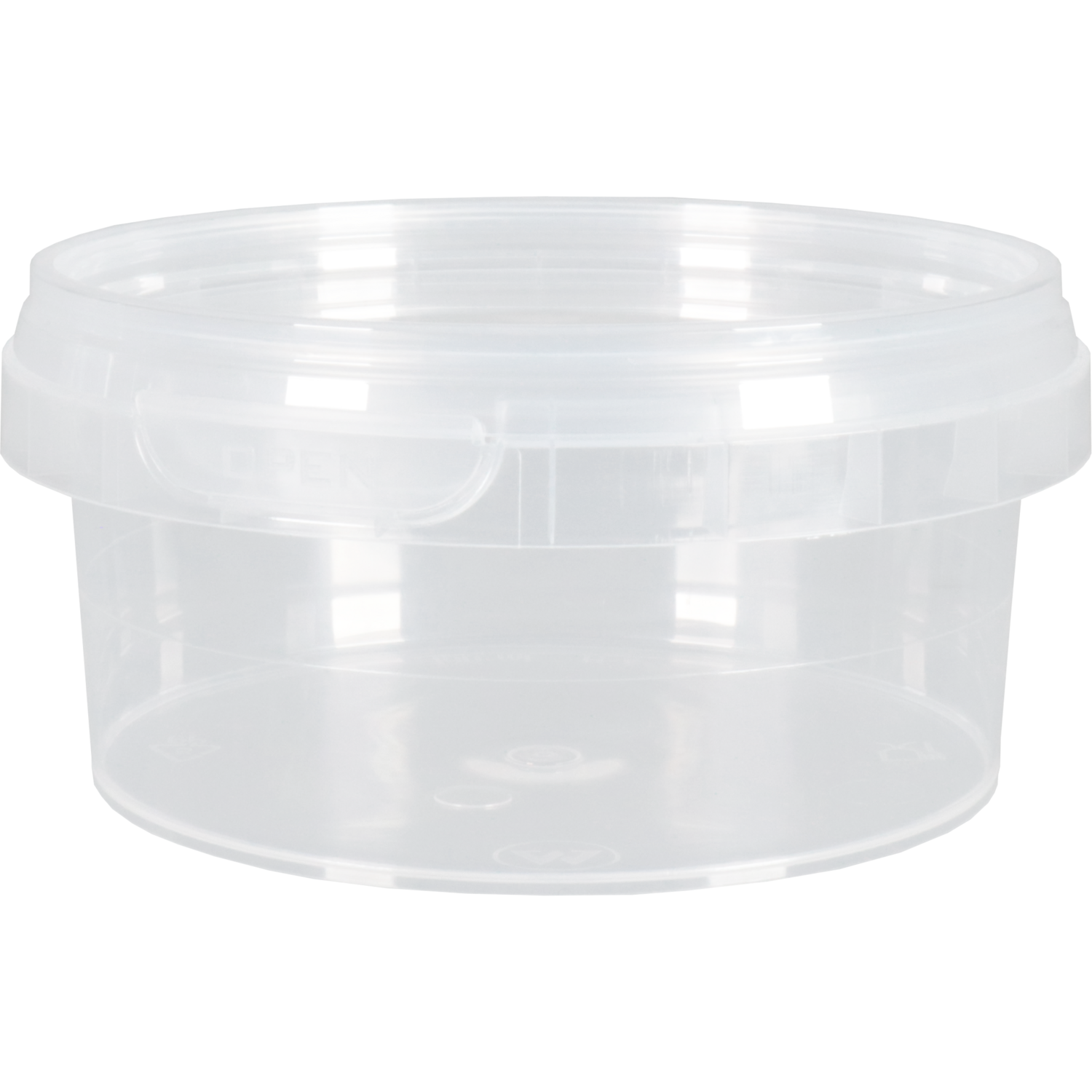 Cup, met deksel, 180ml, Ø 95mm, pP, transparant 1