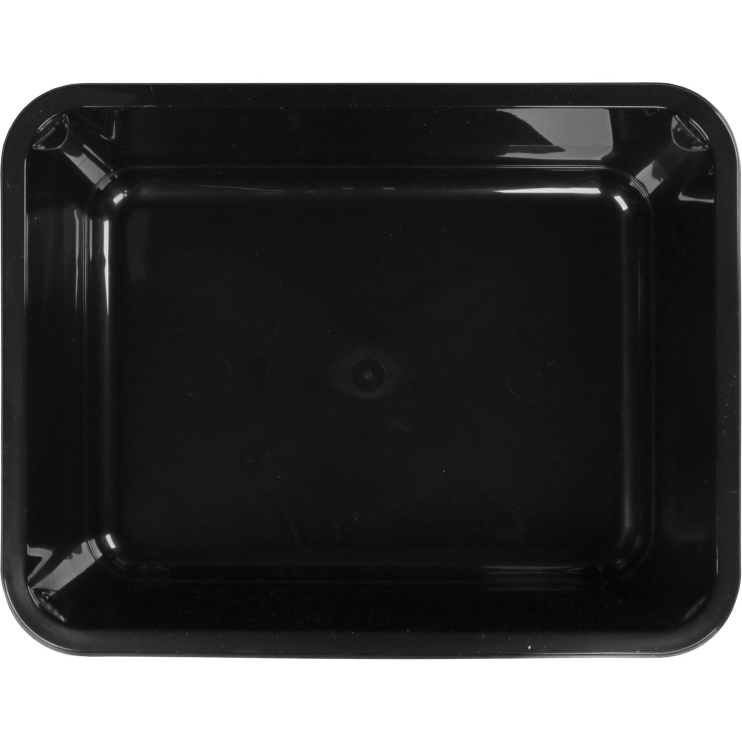 Bak, PP, 1-vaks, 1300ml, spuitgiet, menubak, 228x177x50mm, zwart 2