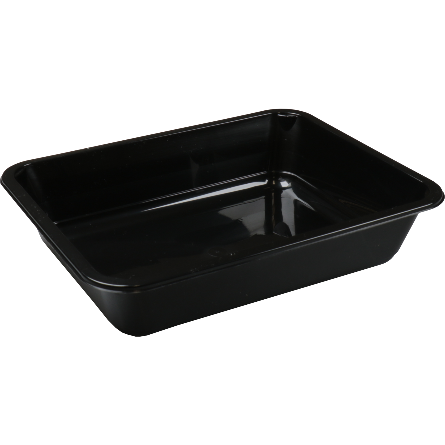 Bak, PP, 1-vaks, 1300ml, spuitgiet, menubak, 228x177x50mm, zwart 1