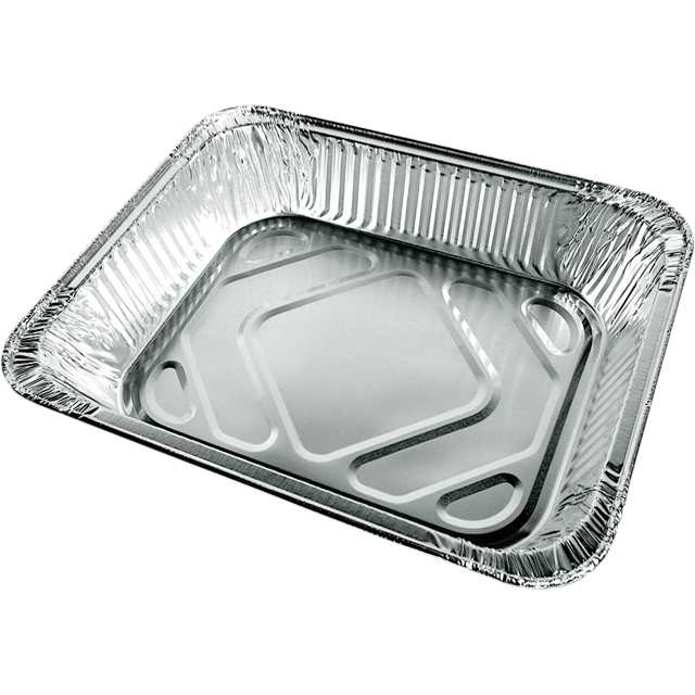 Bak, Aluminium, 3600ml, 1/2 gastronormbak, 324x263x60mm, zilver 1