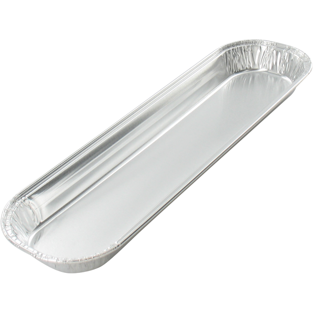 Bak, Aluminium, 150ml, 280x80x23mm, zilver 1