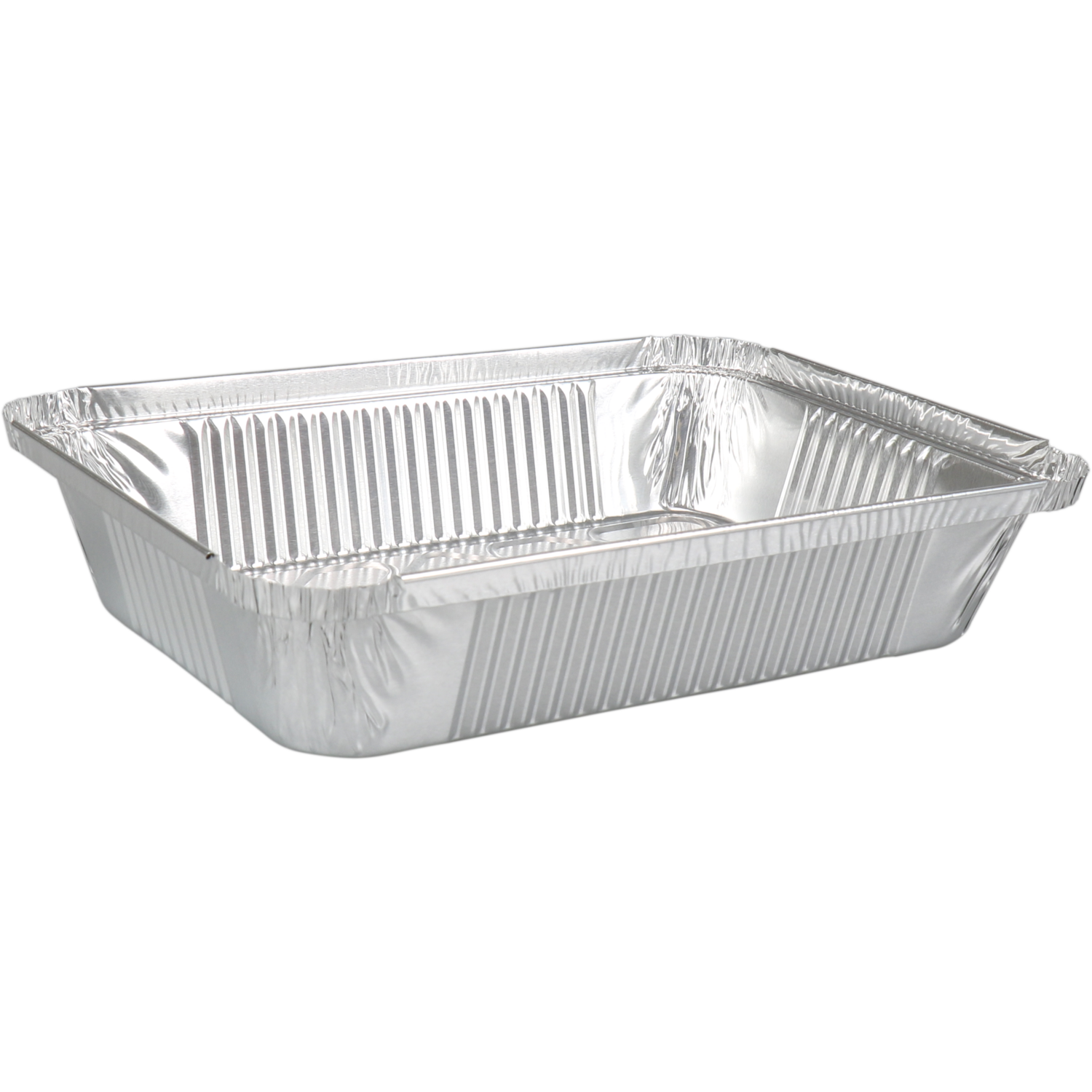 Bak, Karton + aluminium, 930ml, incl. deksel, 214x150x40mm, zilver 3