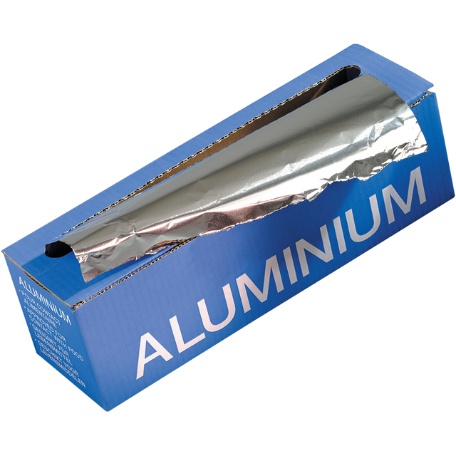 Folie, aluminiumfolie, Aluminium, 40cm, 200m, 11my, zilver 1