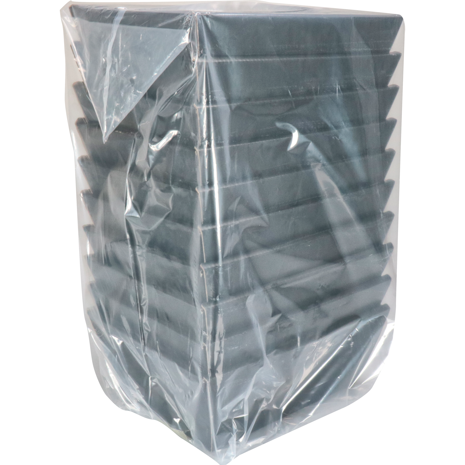 Mand, golfkarton, biermand, 26x21x10cm, zwart 5