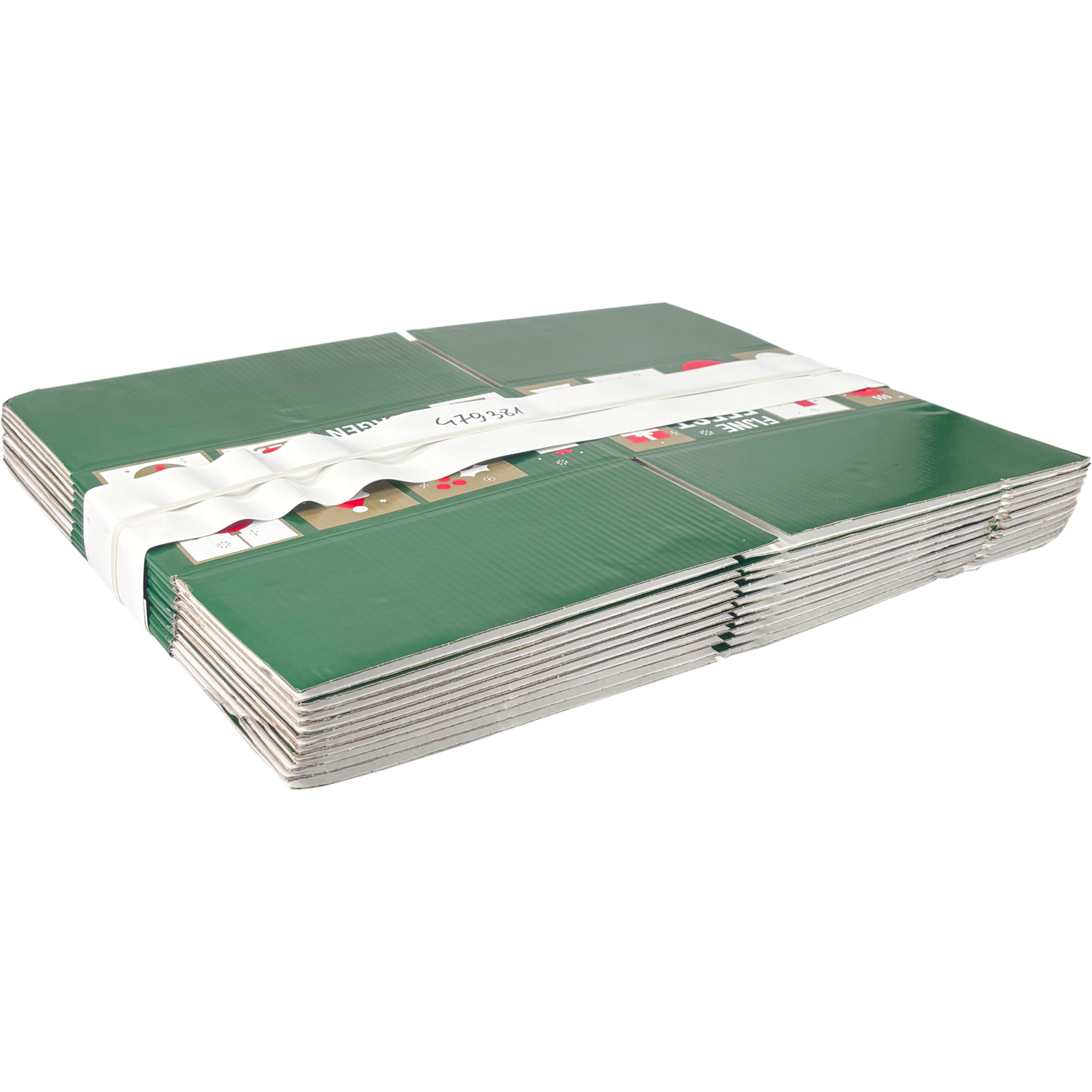  Kerstpakketdoos, Tegels, golfkarton, 35x32.5x17cm, Kerstmis, b,  5