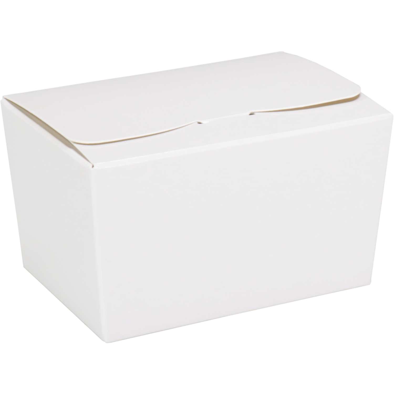 Ballotin, karton + PP, 150gr, 89x60x55mm, wit/goud 1