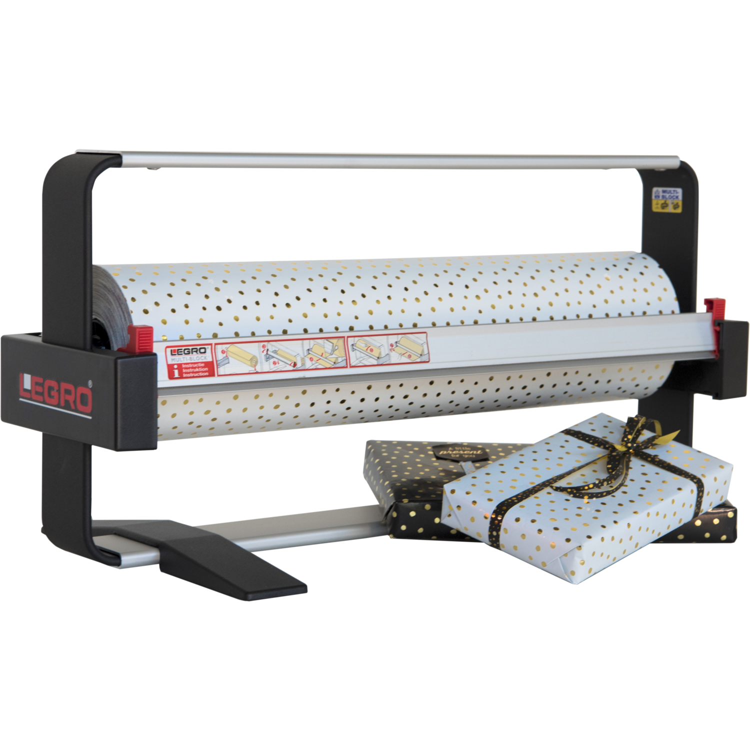 Legro Afroller, aluminium, 50cm, excl. voetensteun en klem 1