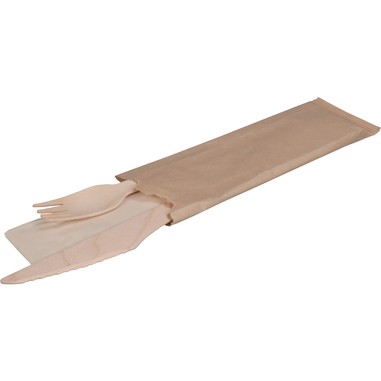 Biodore Bestekset, hout, naturel 2