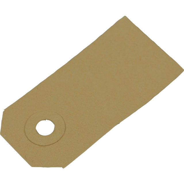SendProof® Label, papier, 64x26mm, bruin 1