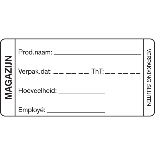 Label, papier, 35x75mm, wit 1