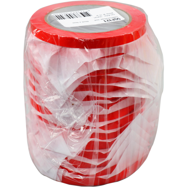  Zakkensluiter, PVC, 9mm, 66m, rood 2