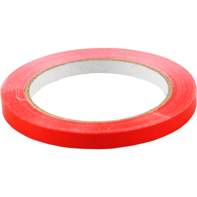  Zakkensluiter, PVC, 9mm, 66m, rood 1