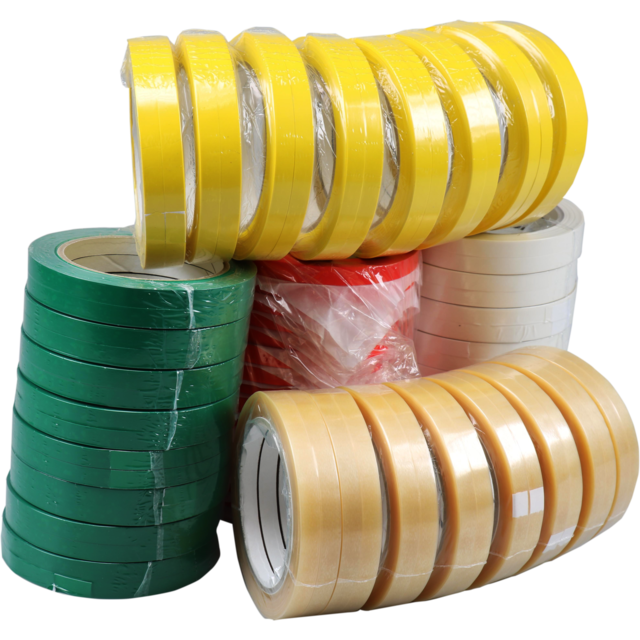  Zakkensluiter, PVC, 9mm, 66m, geel 4