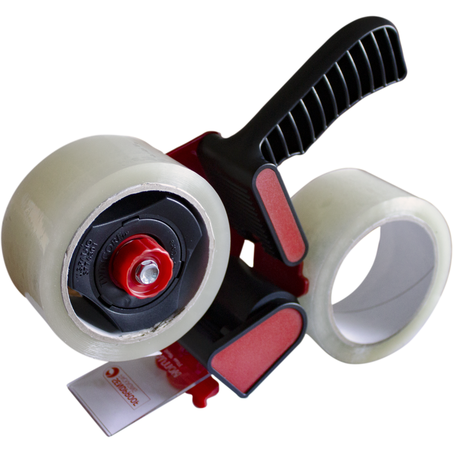 SendProof® Tapeafroller, pP, incl. 2 rollen tape, zwart/rood 1