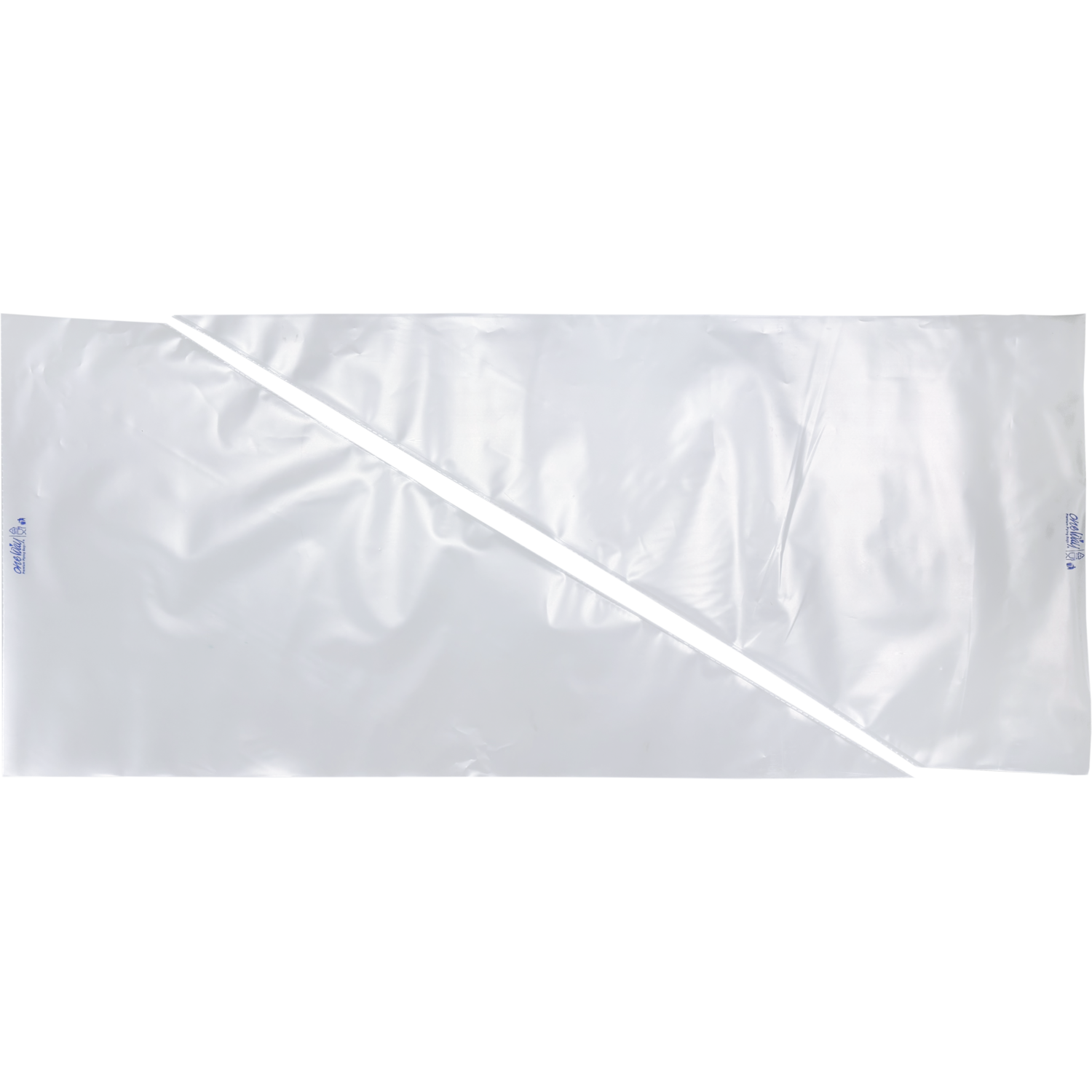 Spuitzak, comfort clear, 59x28cm, 75my, LDPE, transparant 3