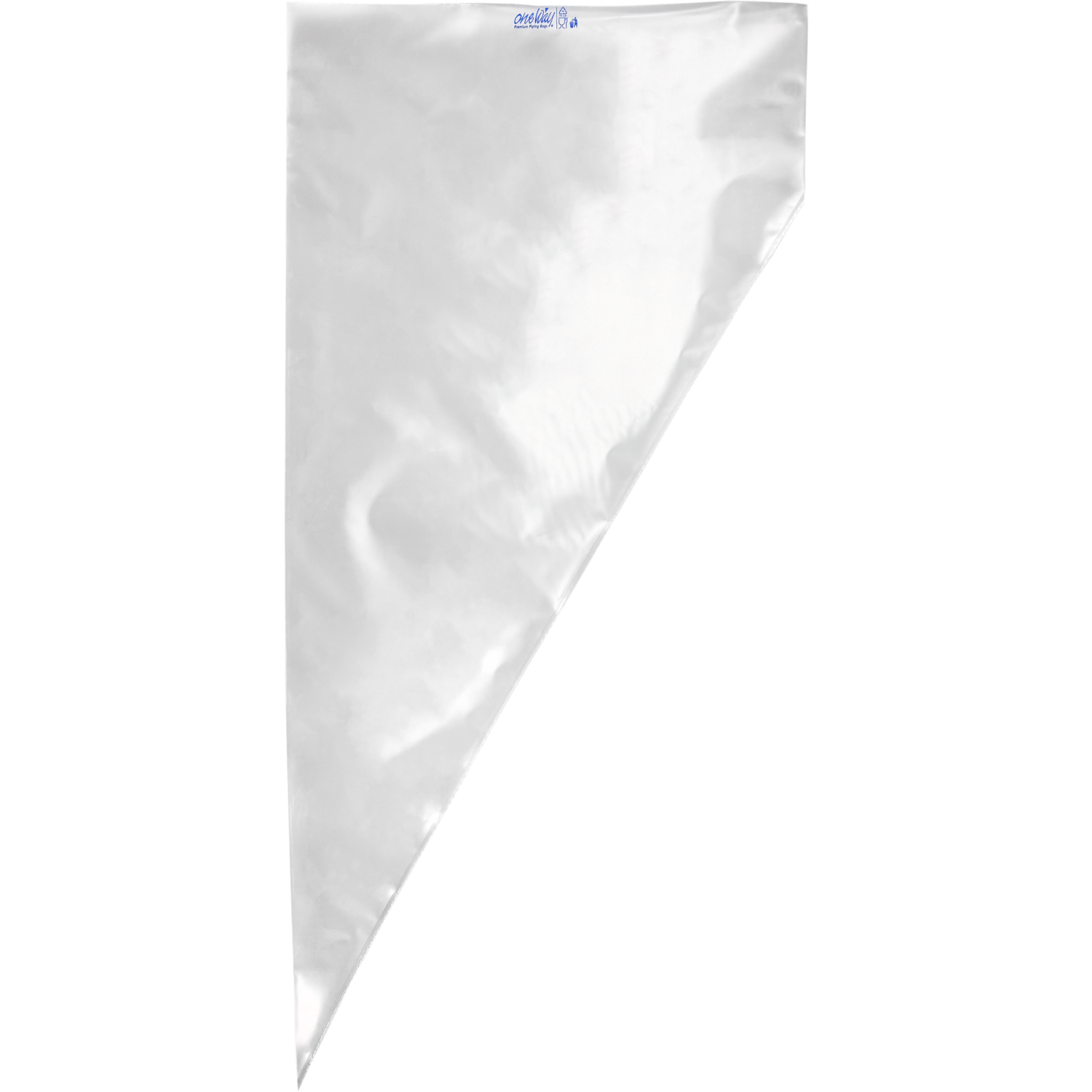 Spuitzak, comfort clear, 59x28cm, 75my, LDPE, transparant 1