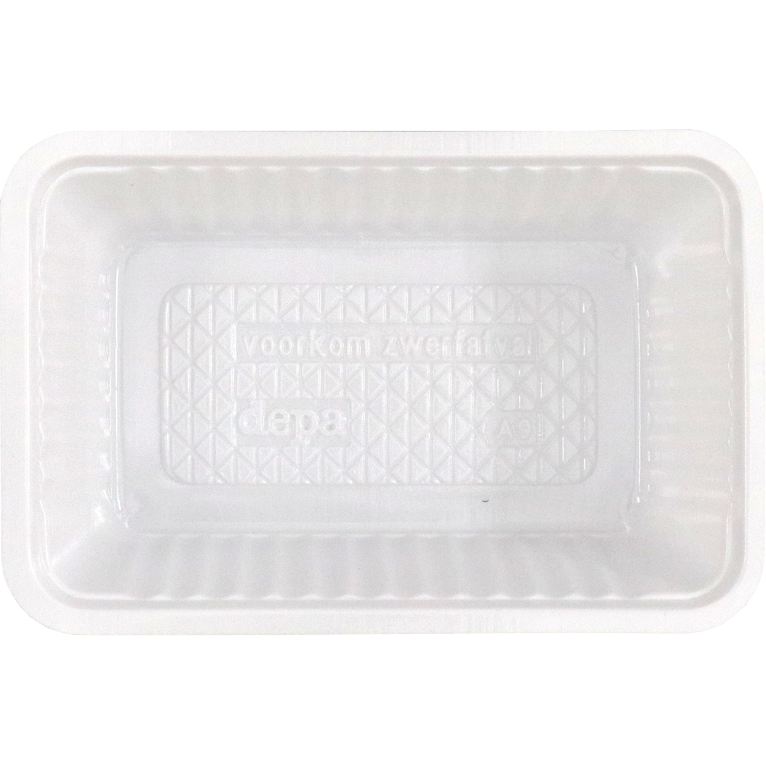 Bak, PS, A9, snackbak, 145x95x36mm, wit 2