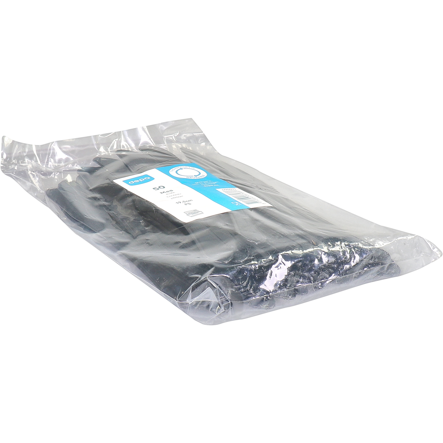 Depa Mes, reusable, pS, 195mm, zwart 2