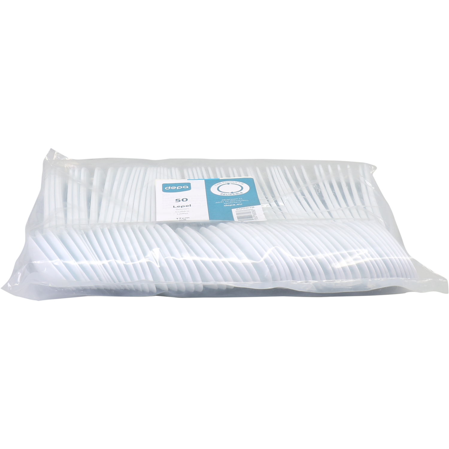 Depa Lepel, reusable, PS, 170mm, wit 3