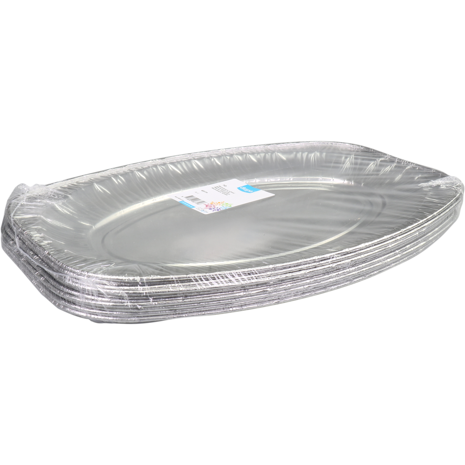 Depa Schaal, cateringschaal, aluminium, ovaal, 450x292x26mm, zilver 2