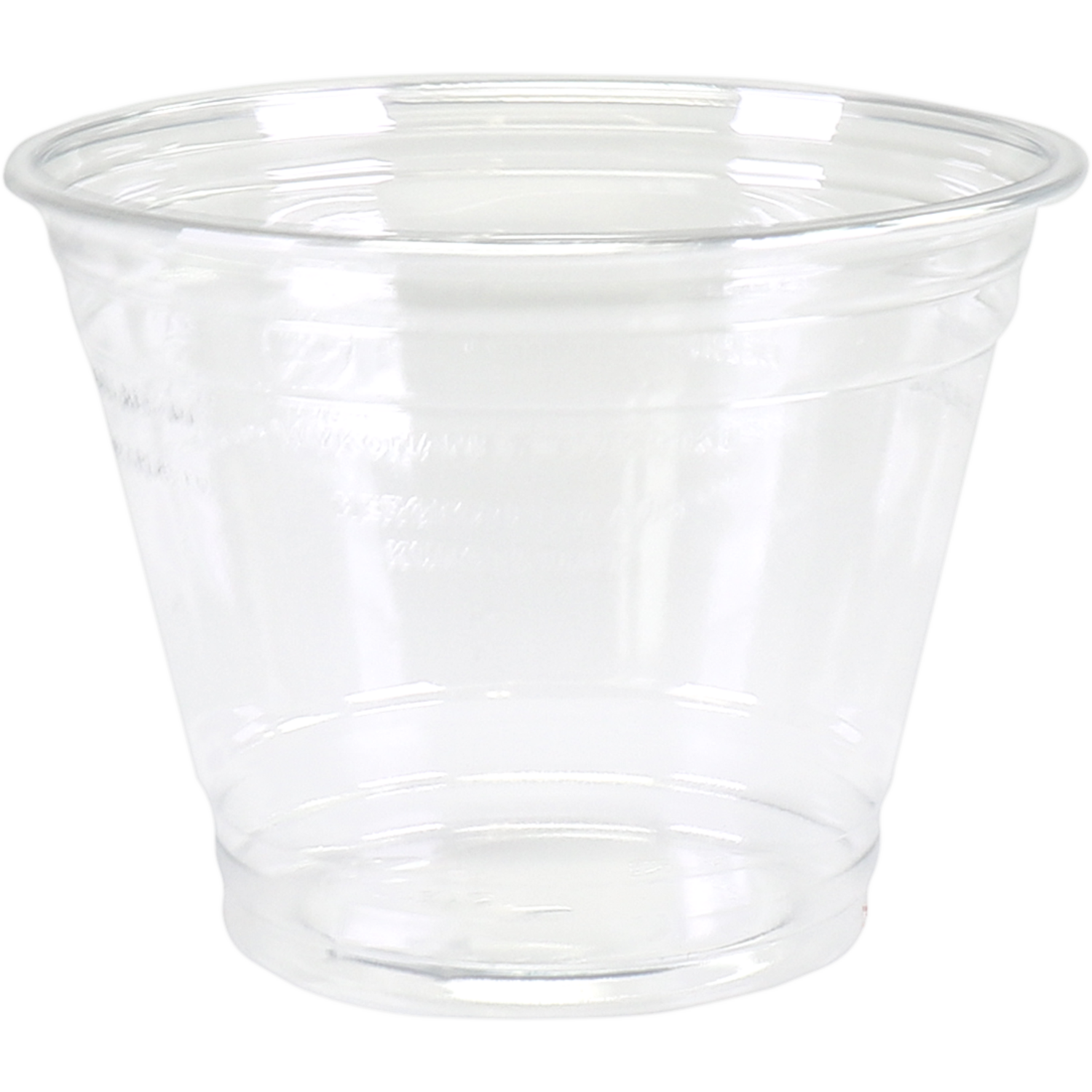  Sapbeker, Gerecycled PET, 200ml, 9oz, Ø95mm, transparant 1