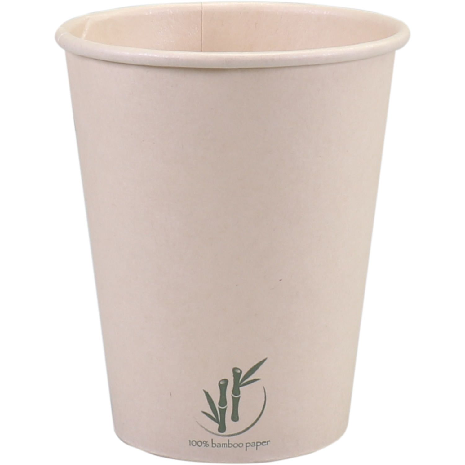 Depa, Beker, Bamboepapier + PE, 250ml, 8oz, Ø80mm, lichtbruin 1