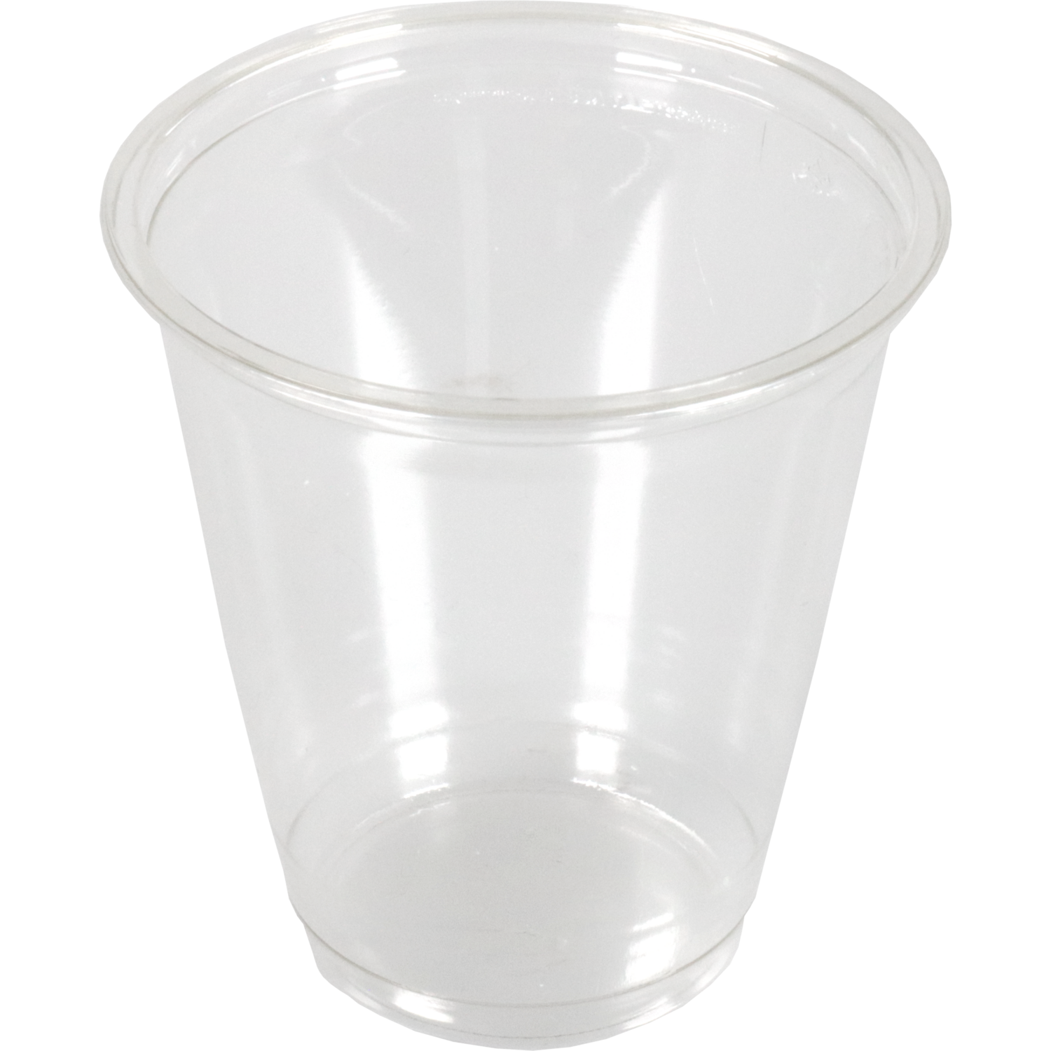 Glas, gerecycled PET, 228ml, 82mm, transparant 2