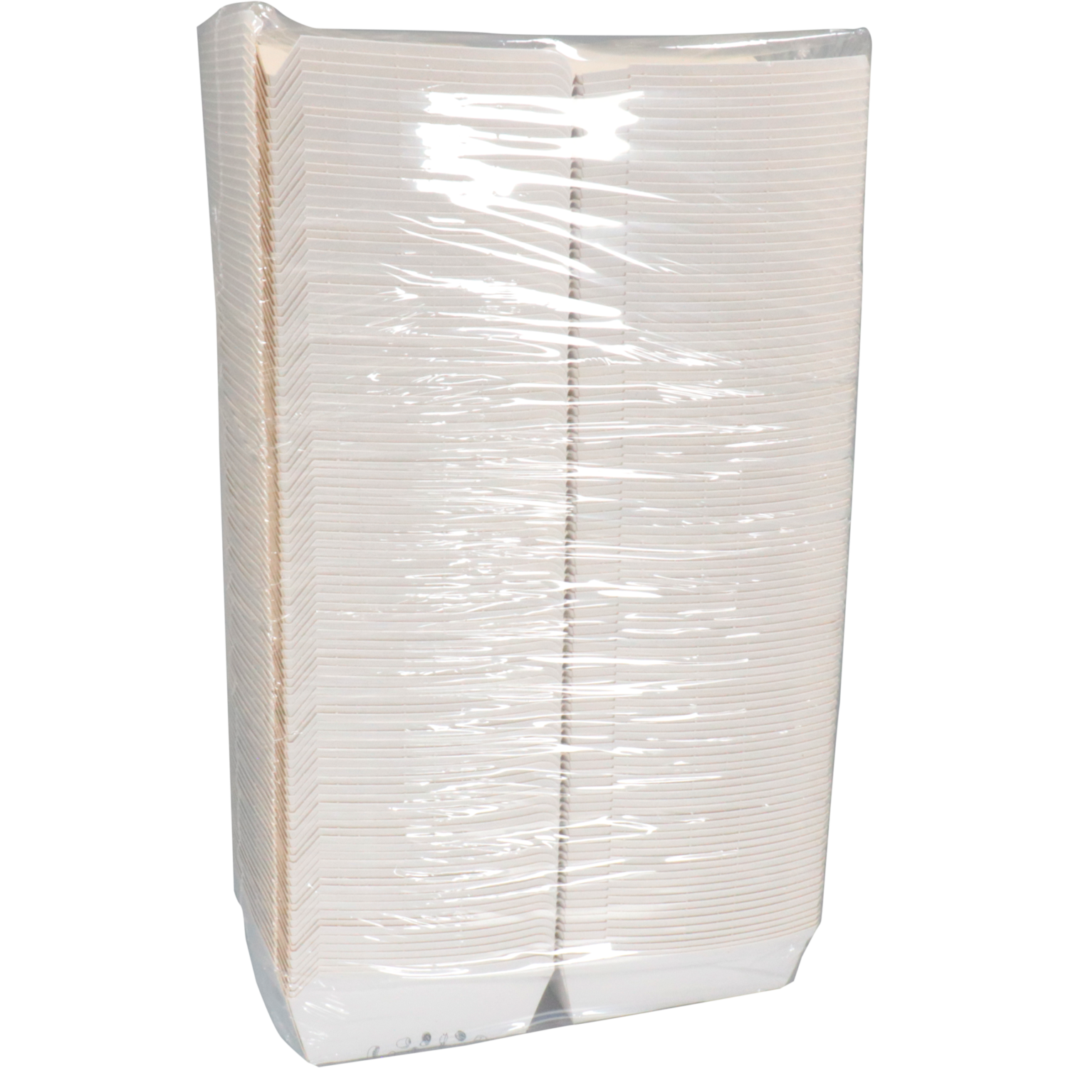 Bak, Karton + kleicoating, TASTY, hamburgerbak, 90x90x70mm, wit 6