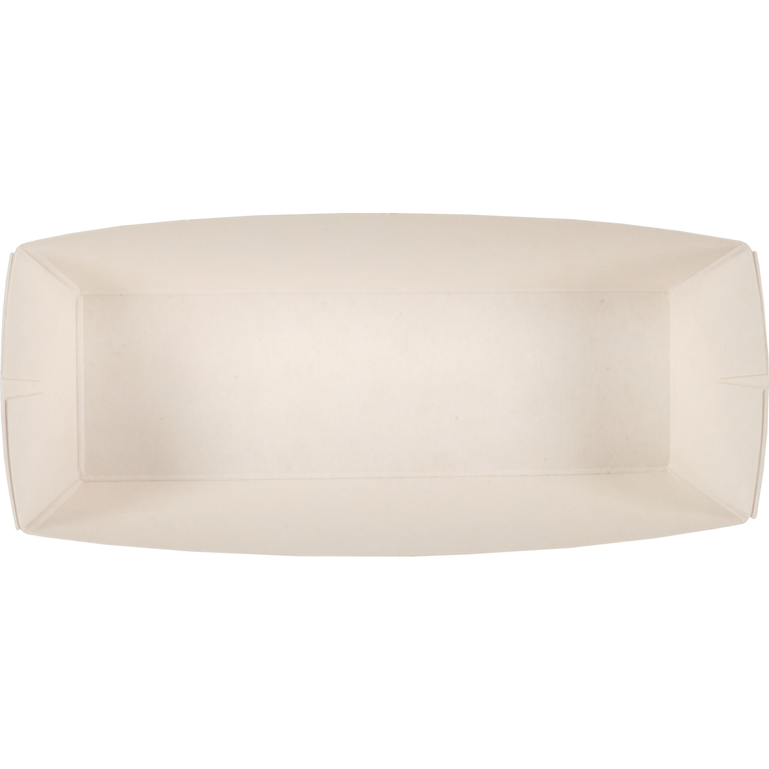 Bak, Karton + kleicoating, A5, TASTY, snackbak, 105x33x30mm, wit 2