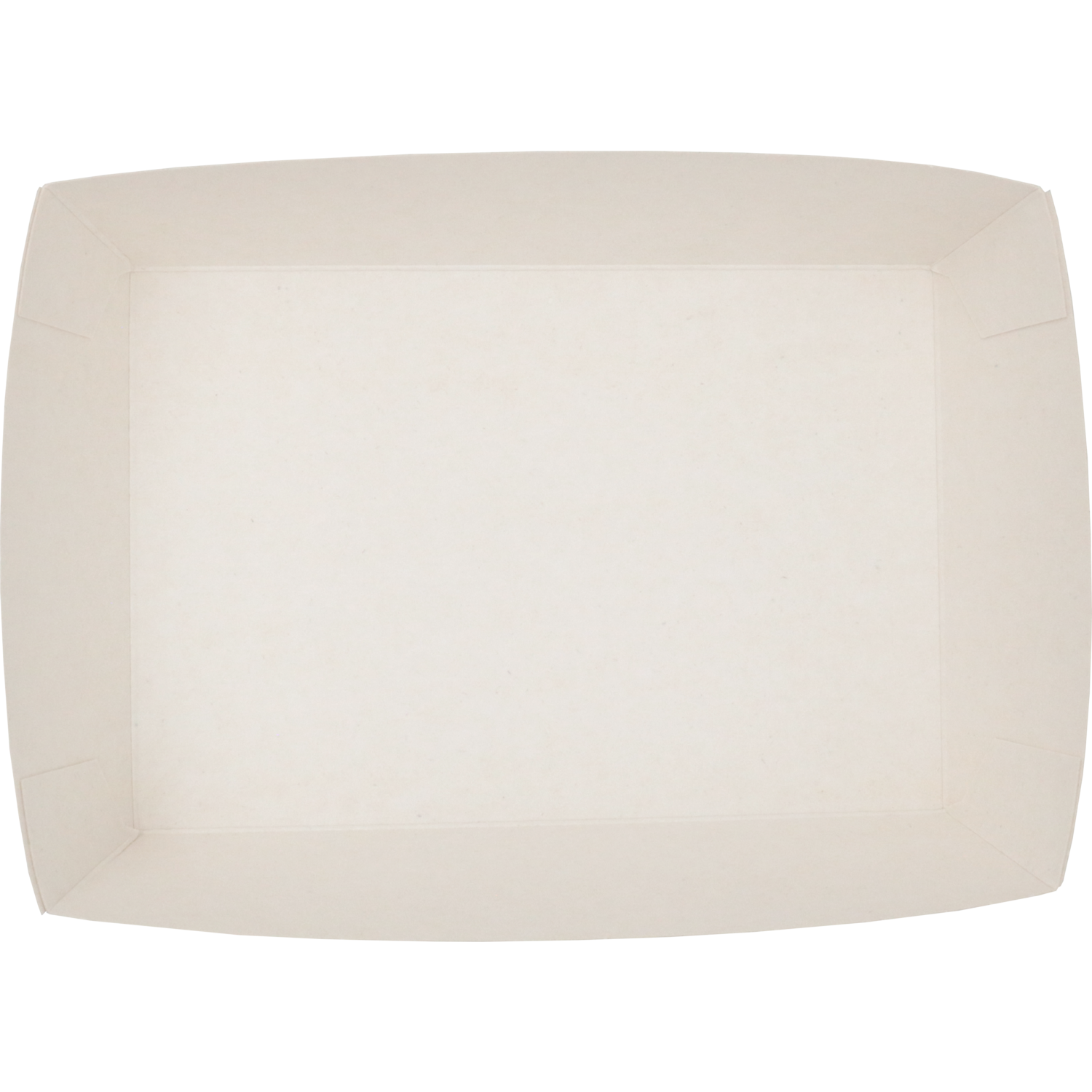 Bak, Karton + kleicoating, A50, TASTY, snackbak, 160x110x40mm, wit 2