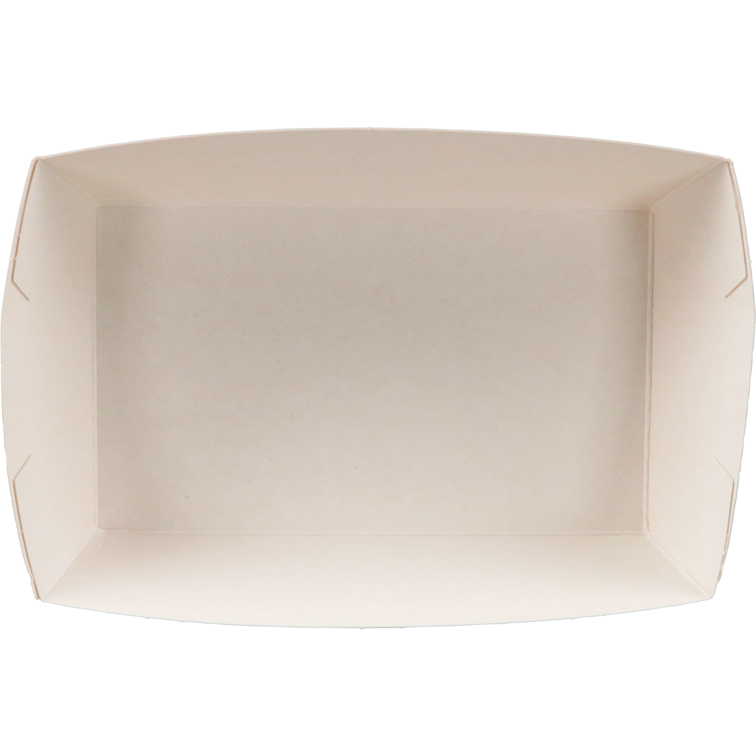 Bak, Karton + kleicoating, A13, TASTY, snackbak, 130x77x35mm, wit 2