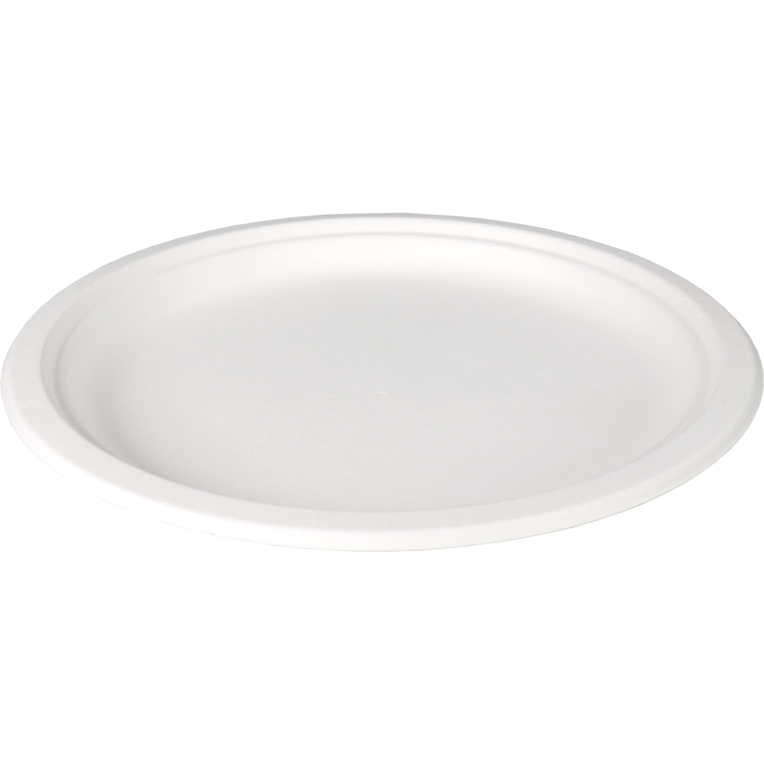 Depa Bord, rond, 1-vaks, bagasse (suikerrietpulp), Ø26cm, wit 1