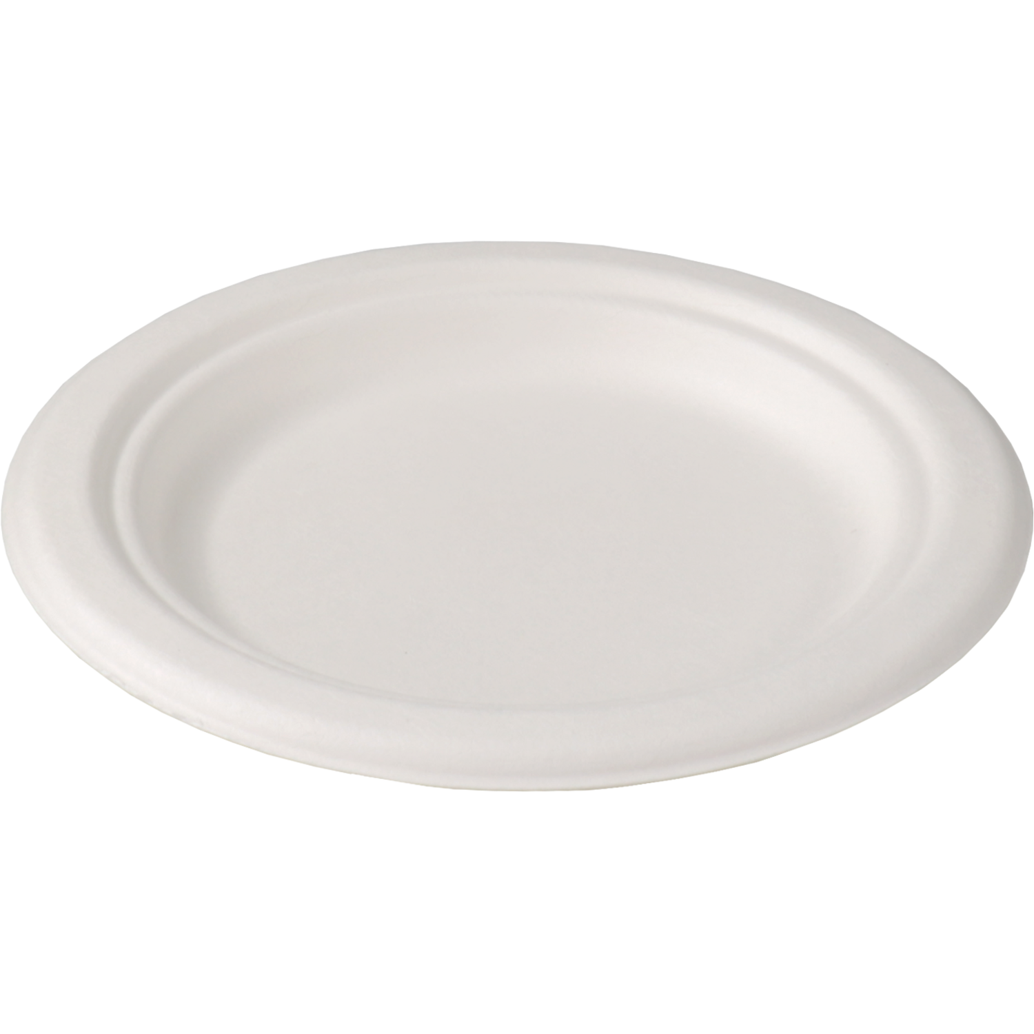 Depa Bord, rond, 1-vaks, bagasse (suikerrietpulp), Ø15cm, wit 1