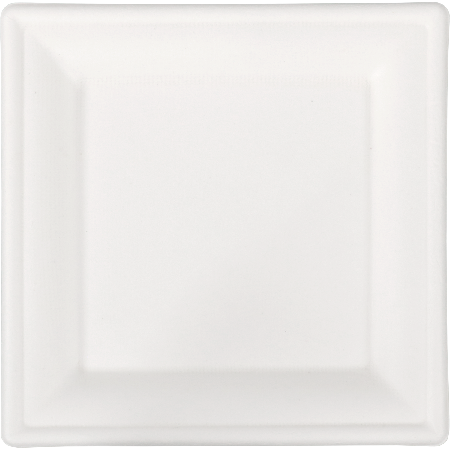 Depa Bord, vierkant, 1-vaks, bagasse (suikerrietpulp), 16x16cm, wit 2