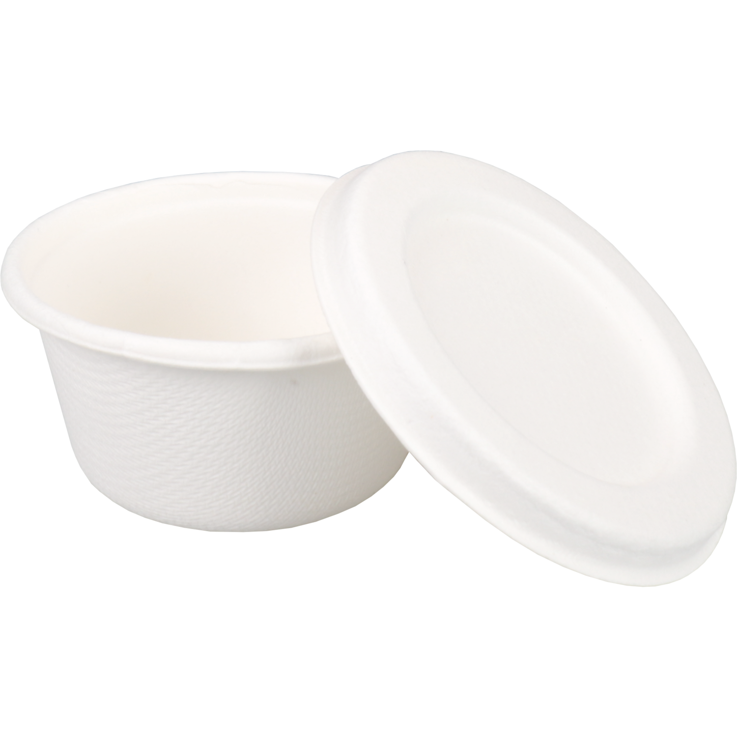 Depa Schaal, sausbakje, bagasse (suikerrietpulp), 55ml, wit 4