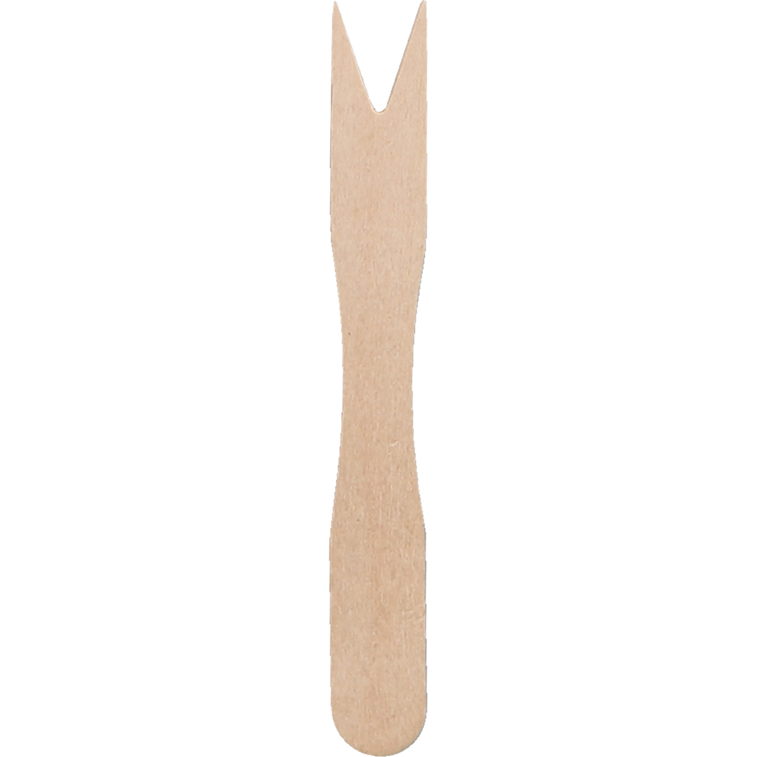 Depa Vork, fritesvork, hout, 80mm, naturel 1