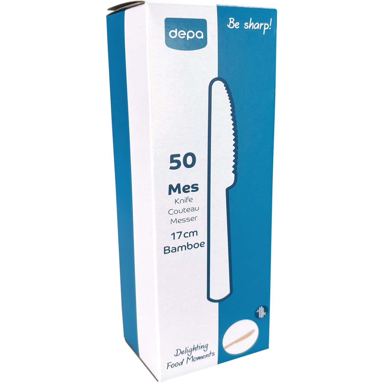 Depa Mes, bamboe, 170mm, naturel 6