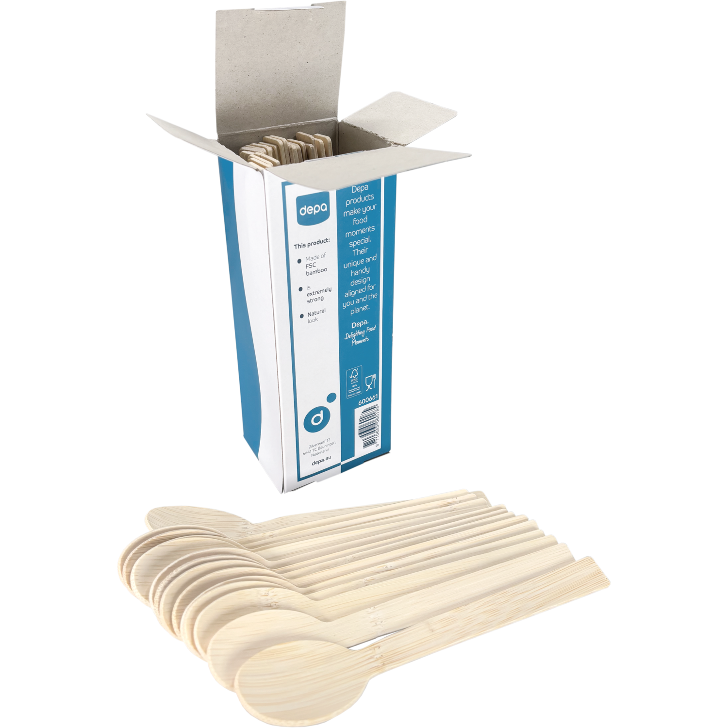 Depa Lepel, Bamboe, 170mm, naturel 5