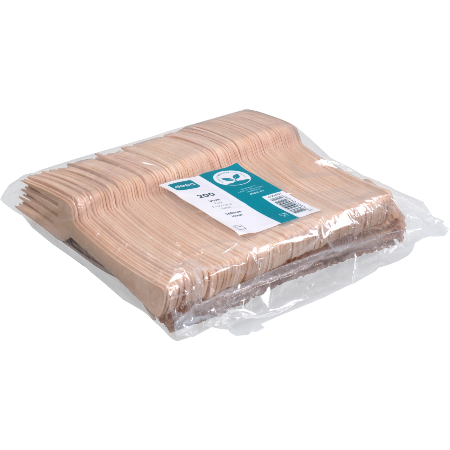 Depa Vork, hout, 160mm, naturel 3