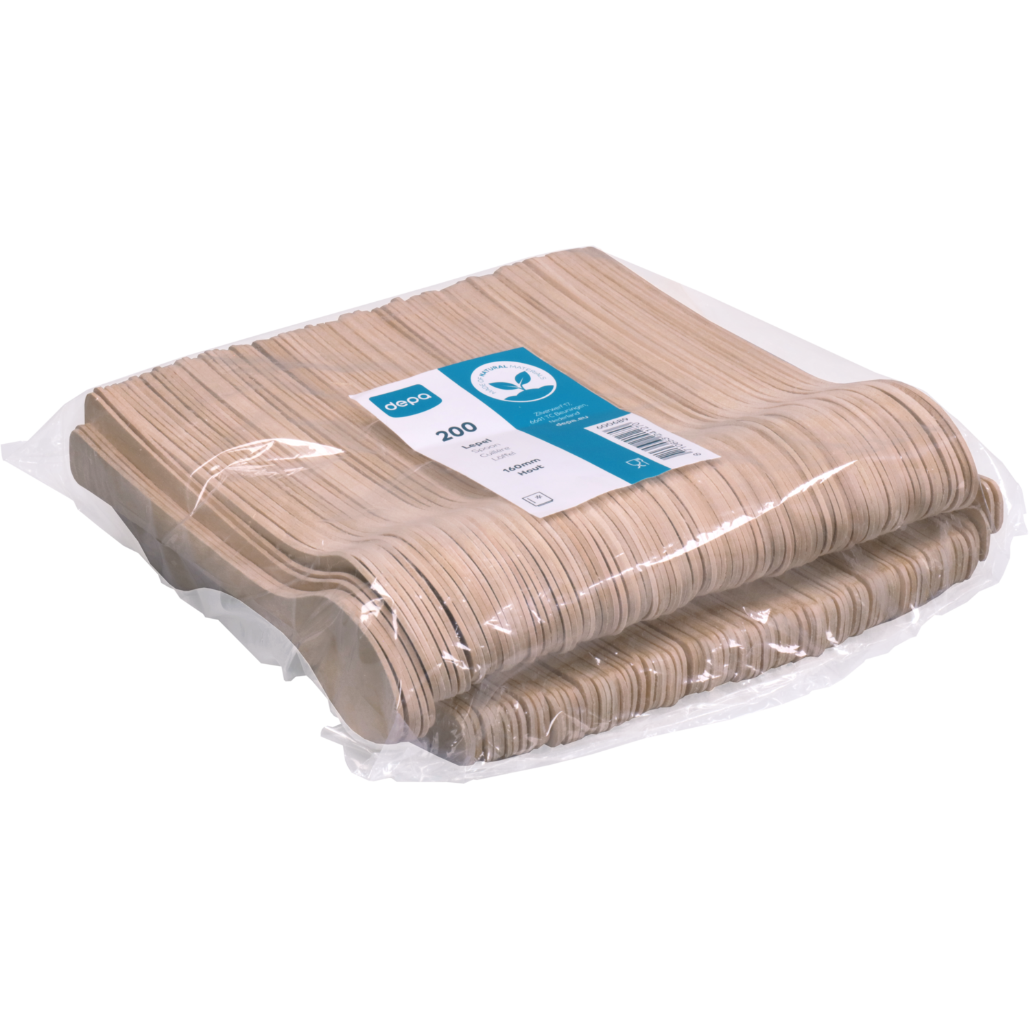 Depa Lepel, Hout, 160mm, naturel 3