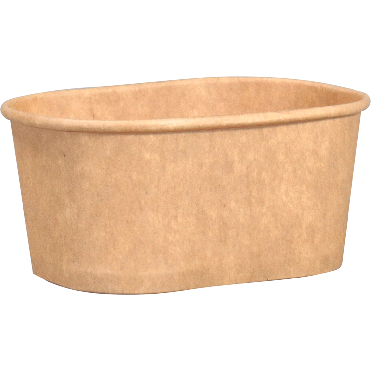 Cup, 250ml, 108x81mm, karton + PP, bruin 1