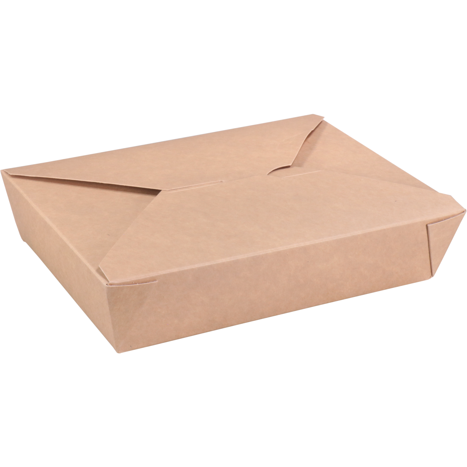 Depa Bak, Karton + PP, maaltijdbox, 215x158x48mm, bruin 3