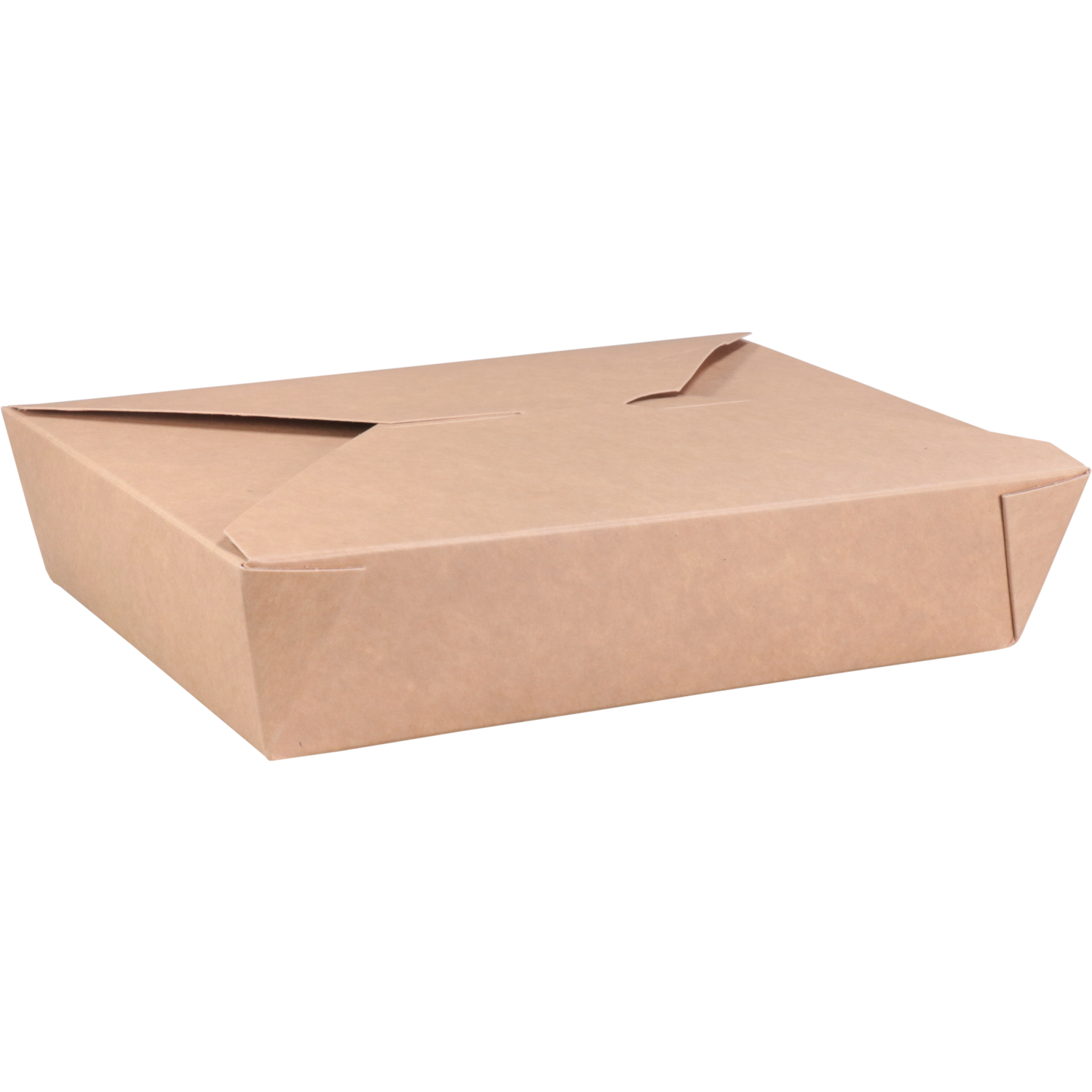Depa Bak, Karton + PP, maaltijdbox, 215x158x48mm, bruin 1
